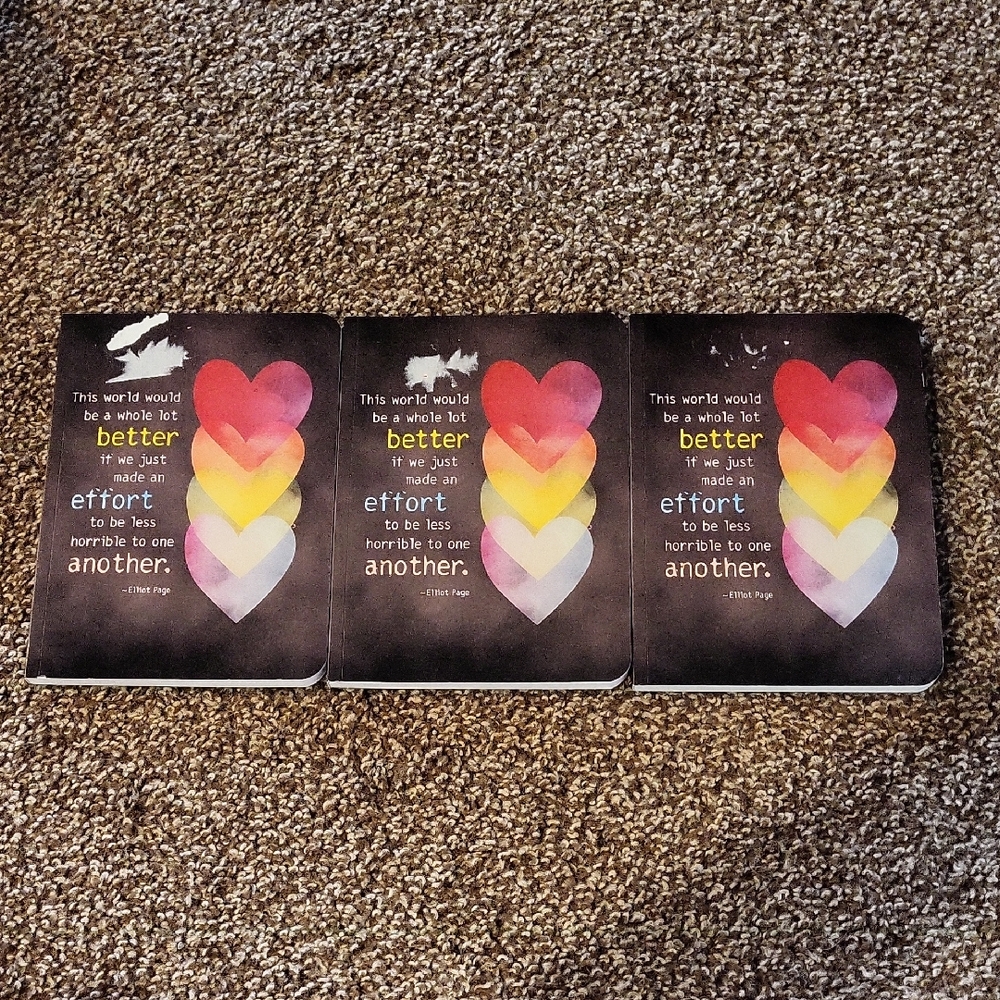 Tree Free Heart Design Notebooks